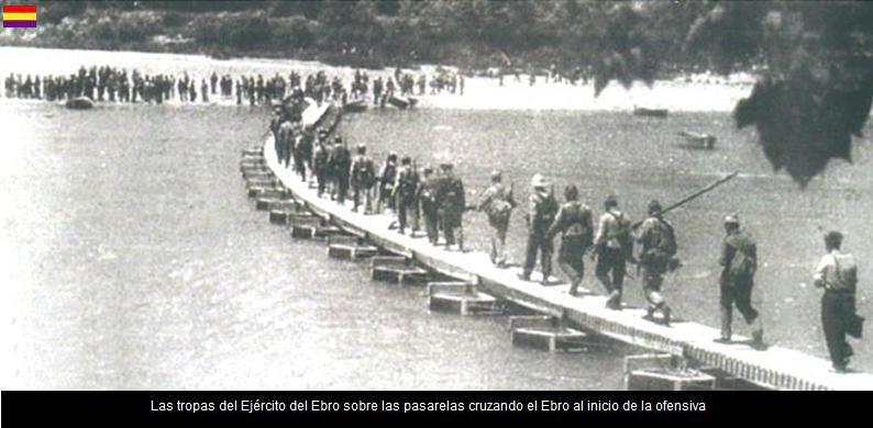 EL EJRCITO DEL EBRO INICIA EL PASO DEL EBRO